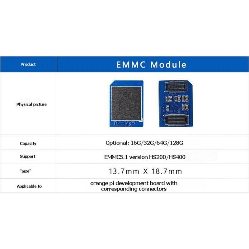 [B24B!】 Module EMMC 32 Go pour - Orange Pi 5 Plus 32Gb avis et prix